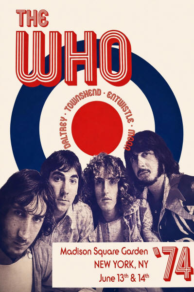 The Who - Posters - Page 3 (1972 - 1974)